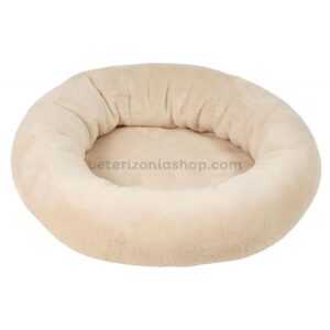 Cama Donut Perro Gato Beige