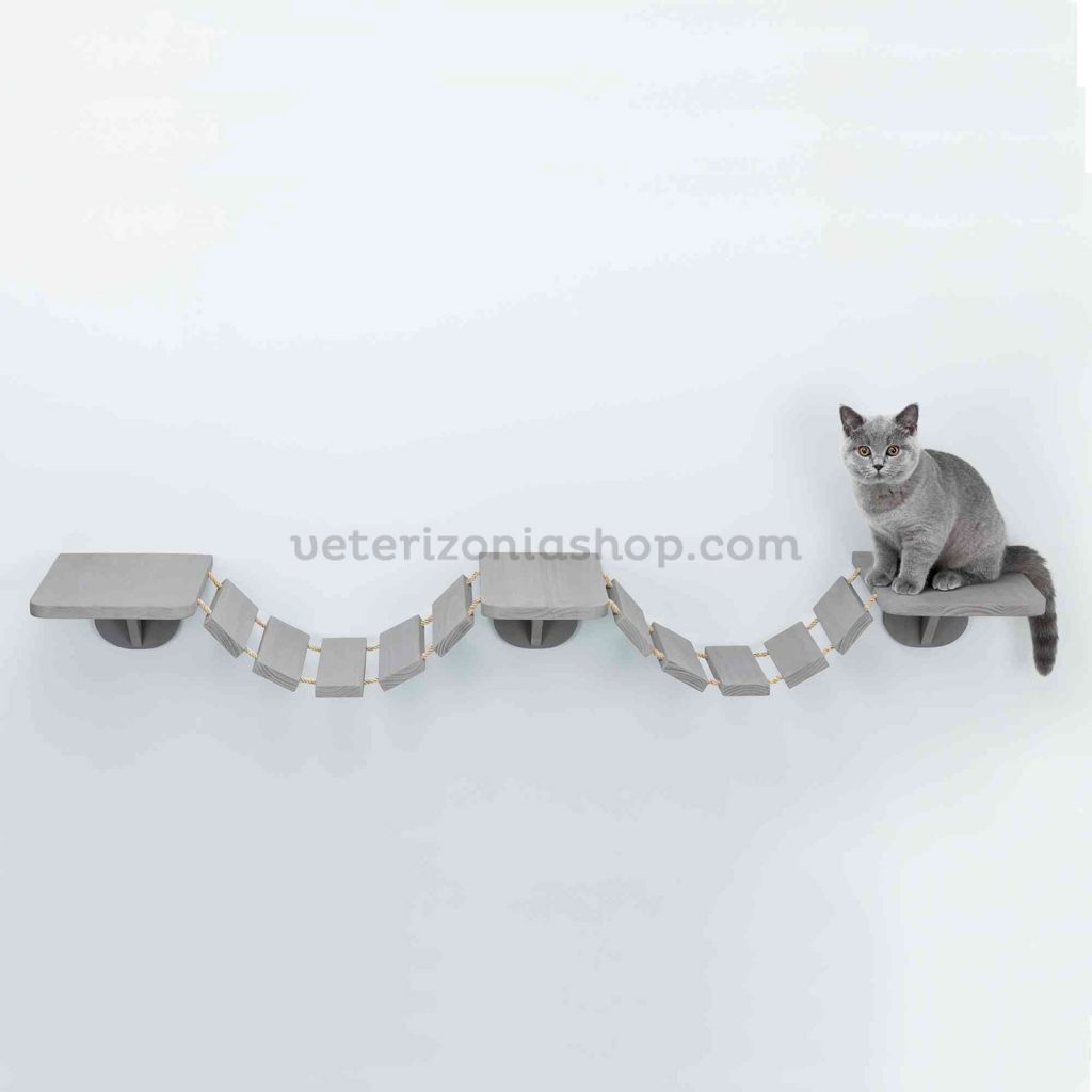 Mueble Escalera Para Gatos Pared De Madera Veterizonia