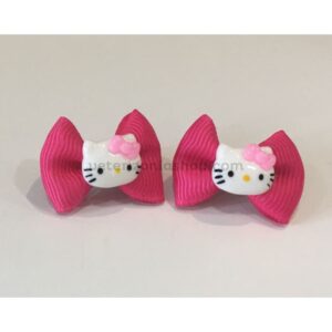 Lacitos Parejitas Mini Lunares Hello Kitty Rosa