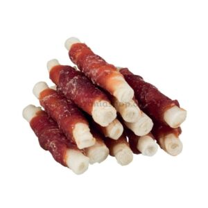 Mini Rollitos Masticables con Pato Para Perro