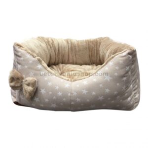 Cama para Perro Estrellas Beige