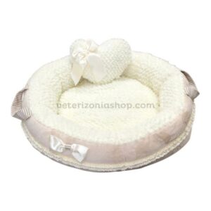 Cuco para Perros con Asas Beige