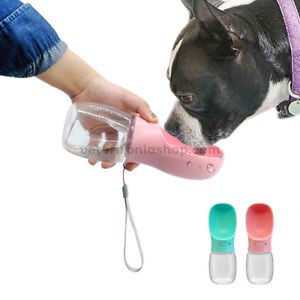 bebedero de agua portátil para perros 