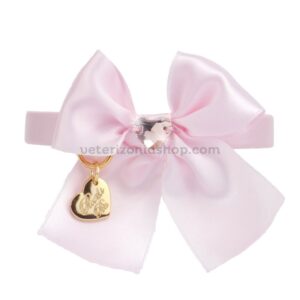 heart-sew-on-bow-collar-powder-rose-ecoleathergold-veterizonia