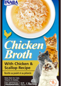 Caldo de pollo con vieira para gatos Ciao-veterizoniashop